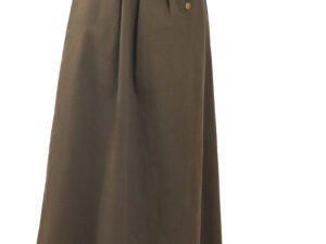 High-Waist button detailed Skirt