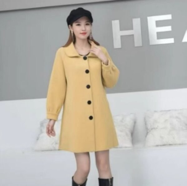 Coat dress with buttons - Image 2