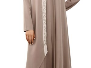 Minimal Layered Abaya