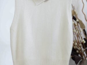 High-neck cut sweater