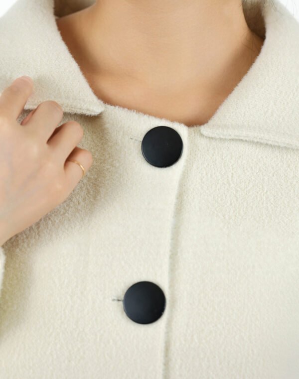 Coat dress with buttons - Image 6