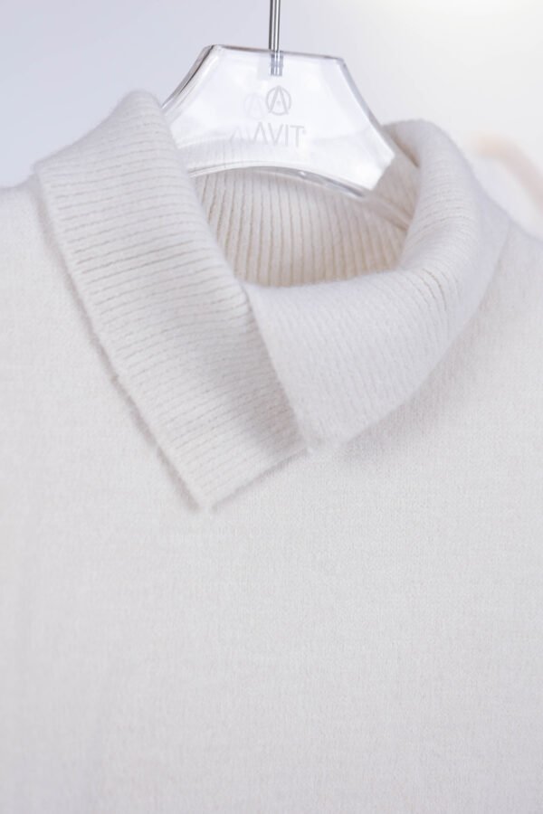 High-neck cut sweater - Image 3