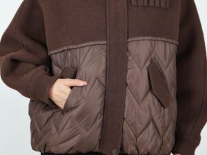 Cropped puffer jacket