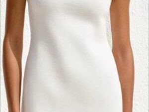 classic white dress