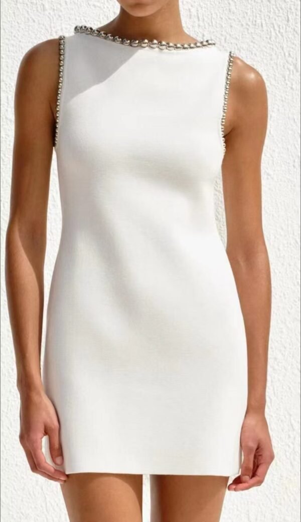 classic white dress