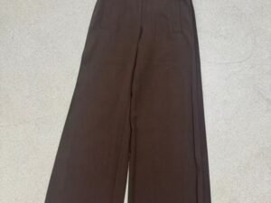 Classic trousers with velvet belt