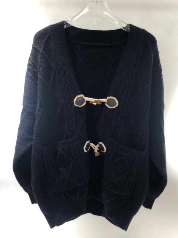 Open Front Toggle Knit - Image 7