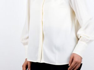 Button-Up satin shirt