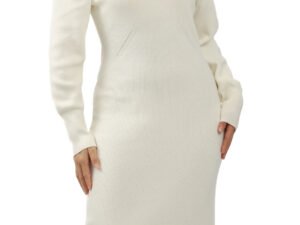 Simple basic winter dress