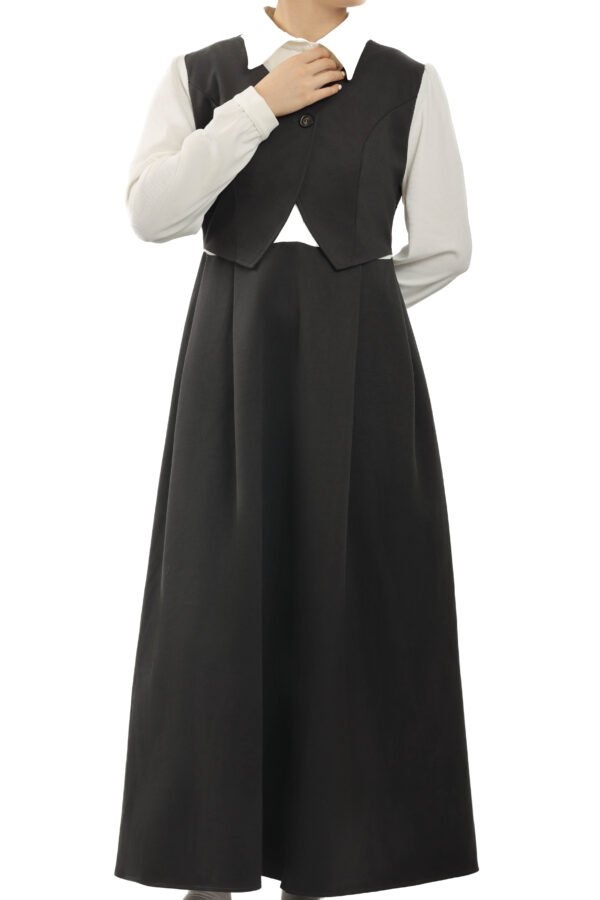 Single Button Vest Set - Image 5