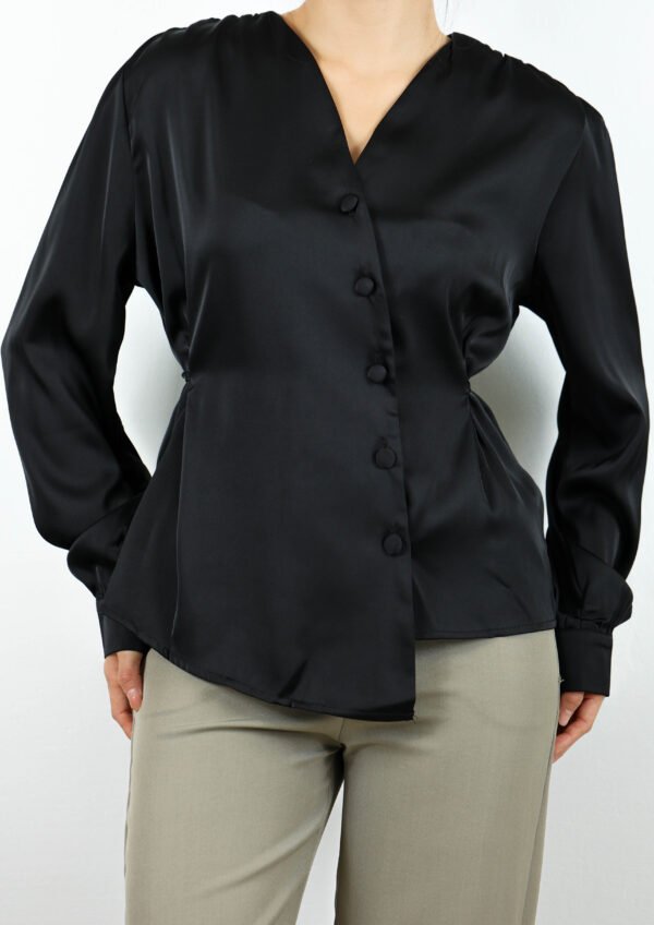 Elegance Wrap-Front Top