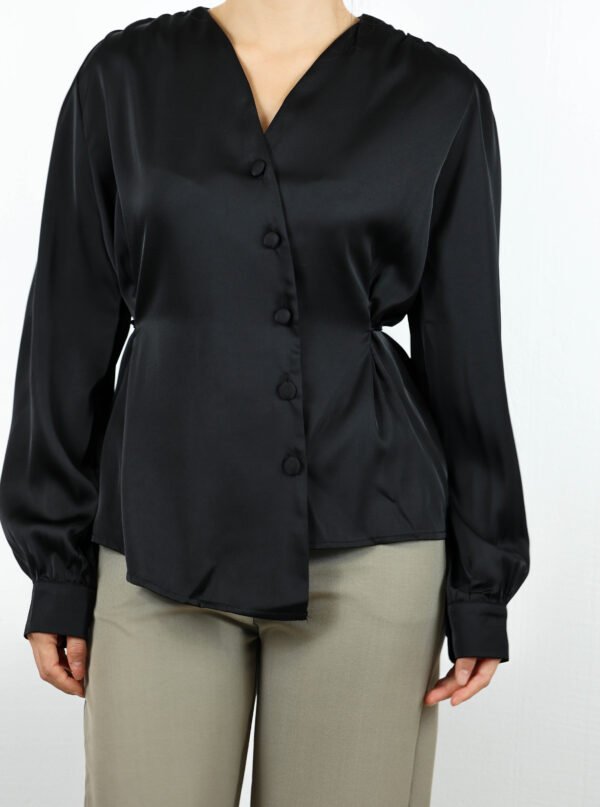 Elegance Wrap-Front Top - Image 5
