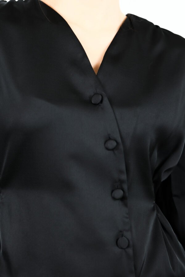 Elegance Wrap-Front Top - Image 3