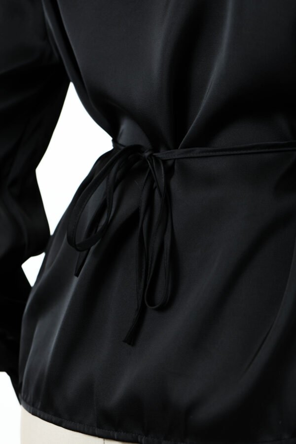 Elegance Wrap-Front Top - Image 4