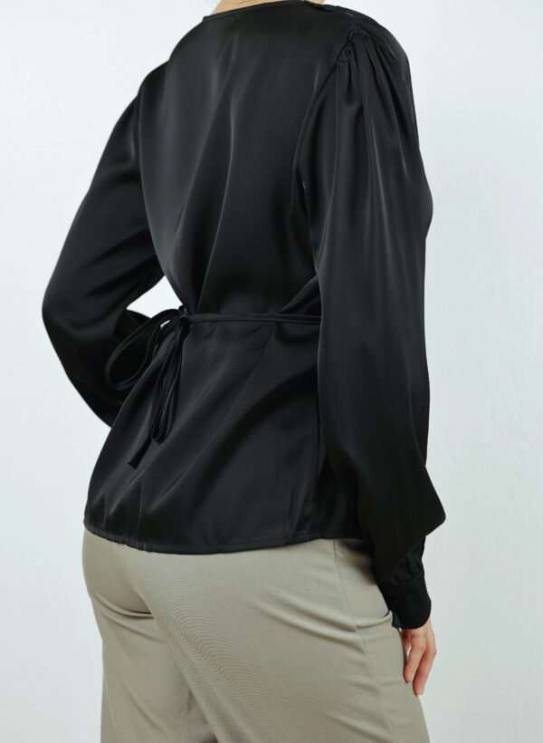 Elegance Wrap-Front Top - Image 6