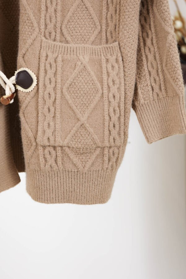 Open Front Toggle Knit - Image 2