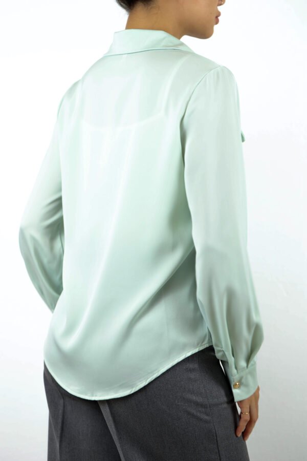 Gold-Button Pocket shirt - Image 3